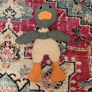crochet mallard duck lovey